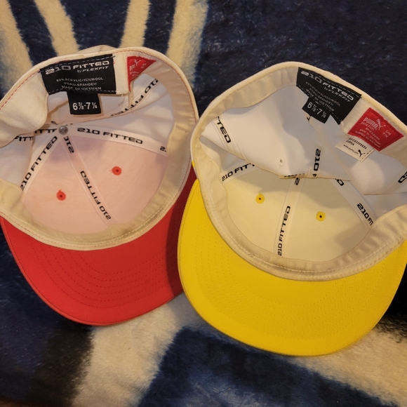 PUMA RICKIE FOWLER MONOLINE HATS SIZE S/M - Picture 3 of 3